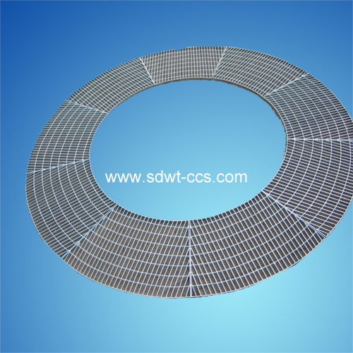 Lattice steel plate