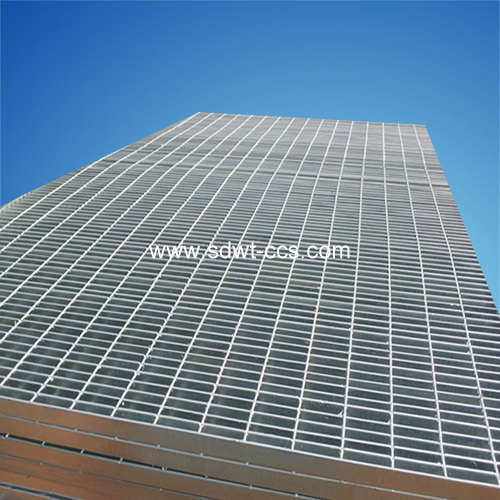 Lattice steel plate